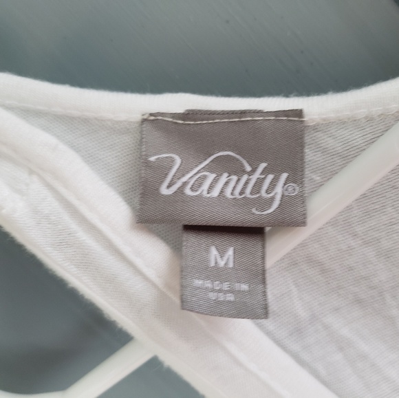 Vanity  Tank with Copper Sequin Heart - Picture 3 of 5